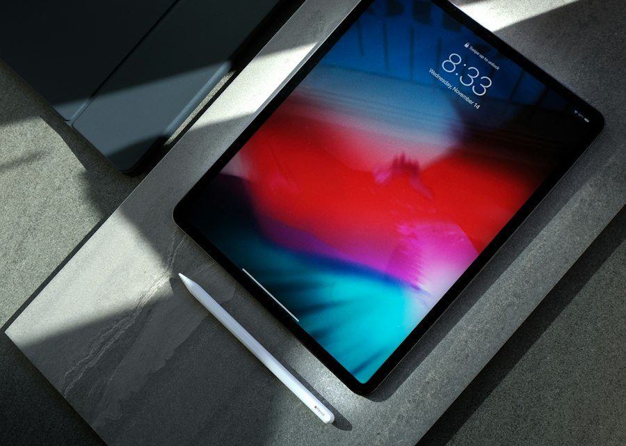 iPad with Apple Pencil
